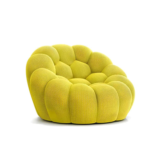 Rylight 1/2/3 مقاعد من خليط القطن مستديرة/مستطيلة ملونة أريكة/كرسي أريكة