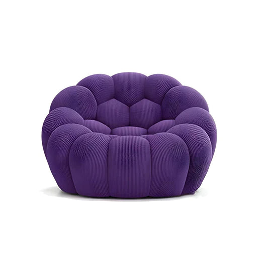 Rylight 1/2/3 مقاعد من خليط القطن مستديرة/مستطيلة ملونة أريكة/كرسي أريكة