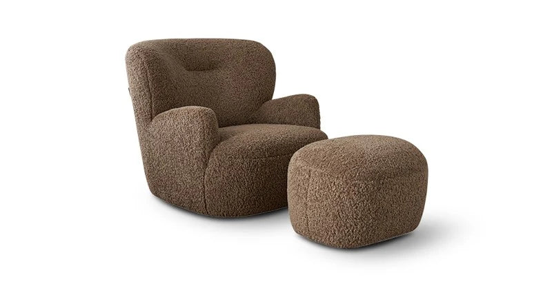 Modern Cream Bear Lounge Chair