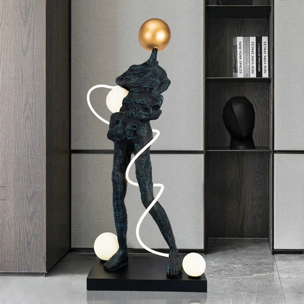 Rylight Art Statue LED Floor Lamp