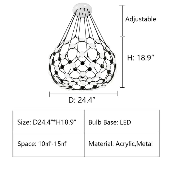 Rylight moderne eenvoudige strakke en gestroomlijnde hanger