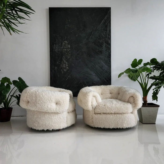 Cozy Fuzzy Accent Chair