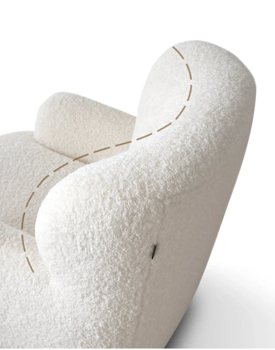 Modern Cream Bear Lounge Chair