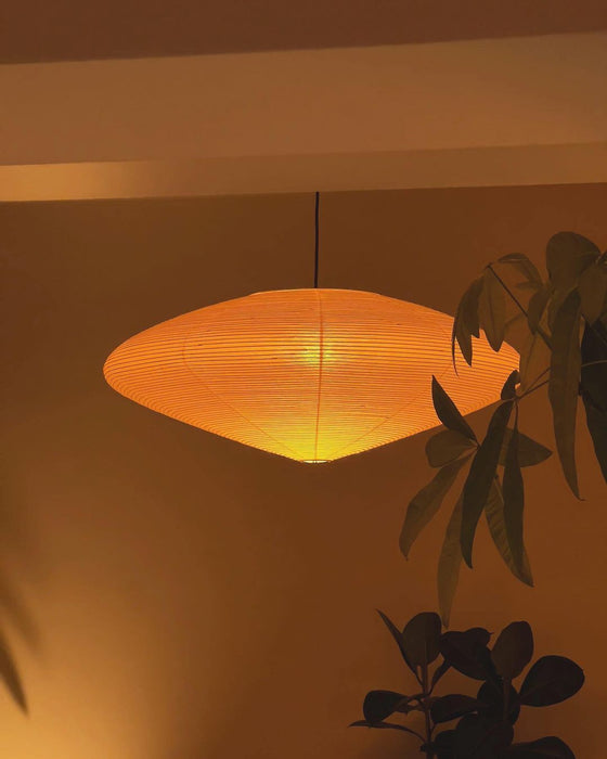 Rylight Hand-Crafted Minimalism White Paper Lampshade Pendant