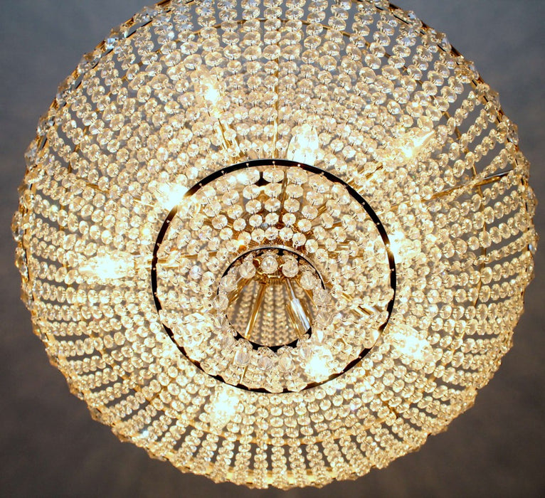 Rylight Empire Basket Crystal Chandelier