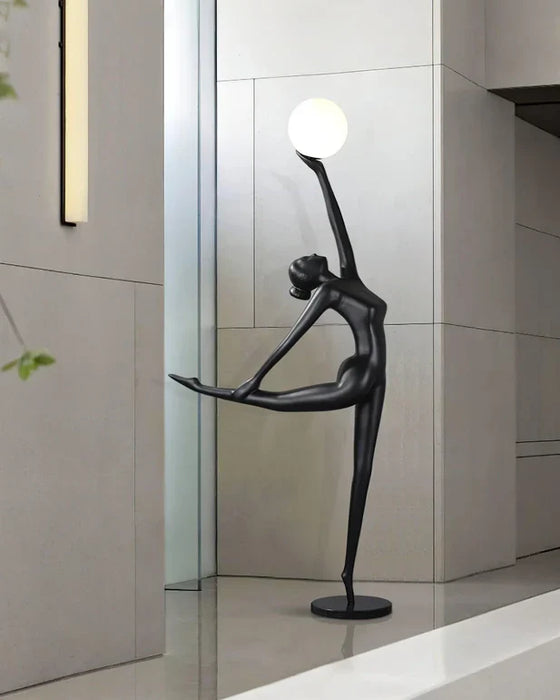 Rylight Ballerina Art Design Floor Lamp