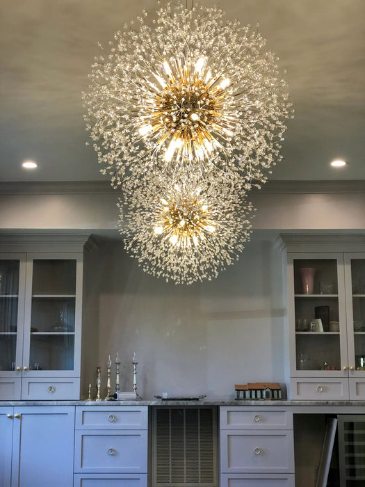 Rylight Starburst Crystal Chandelier