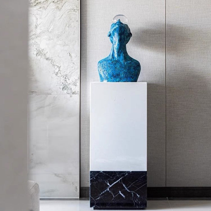 Rylight Blue Man Art Sculpture