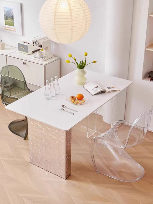 Rylight Floating Rock Slab Dining Table