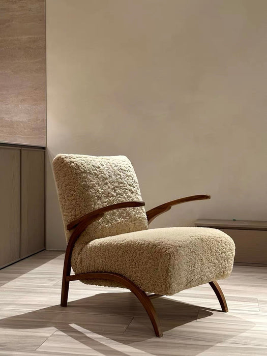 French Style Cozy Lounge Armchair