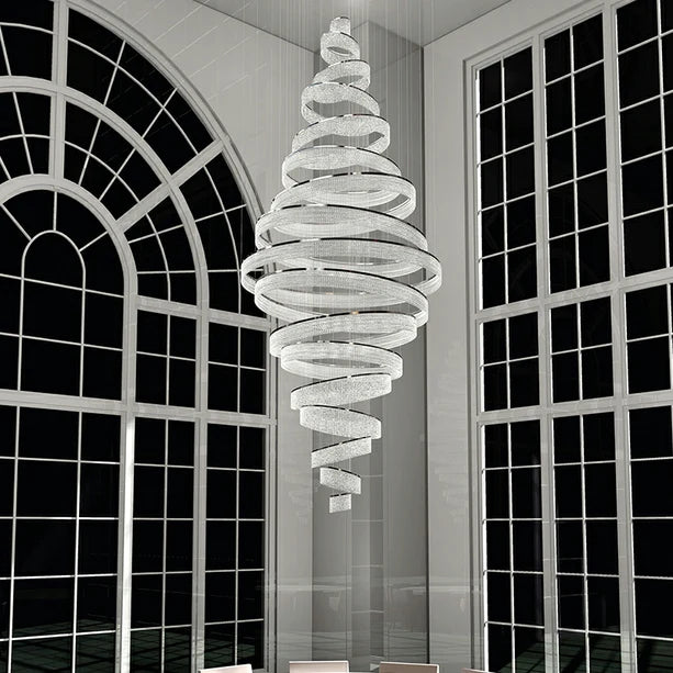 Rylight 11/17-Ring Extra Large/Long Tassel Chandelier