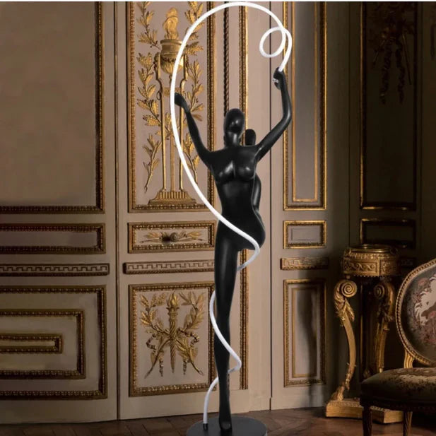 Rylight Dancing Humanoid Lady Lighting Floor Lamp