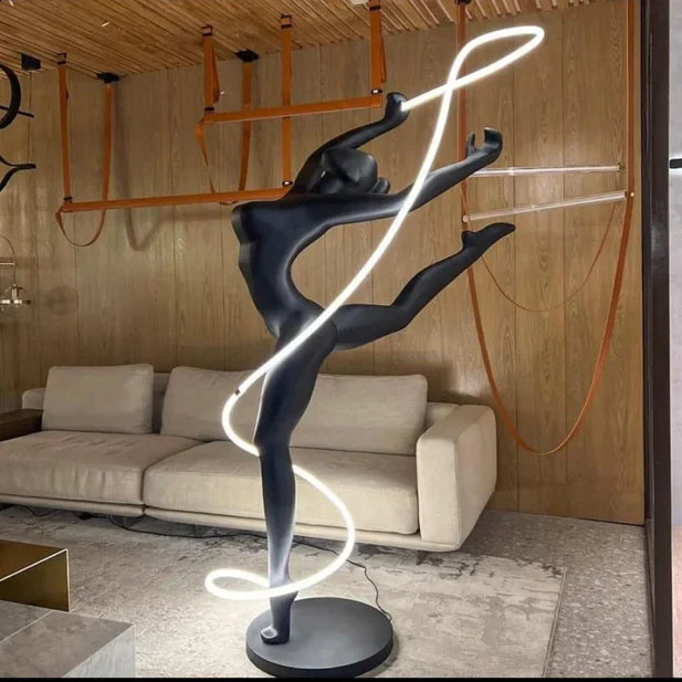 Rylight Dancing Humanoid Lady Lighting Floor Lamp