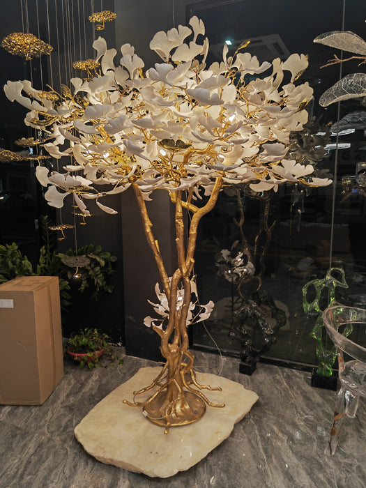 Rylight Ginkgo Leaves Floor Lamp