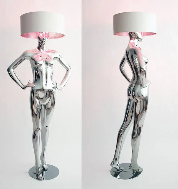 Rylight Male and Female Mannequin Floor Lamp