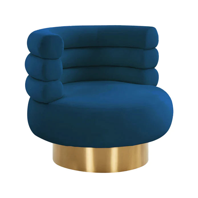 Modern Velvet Swivel Sofa Chair