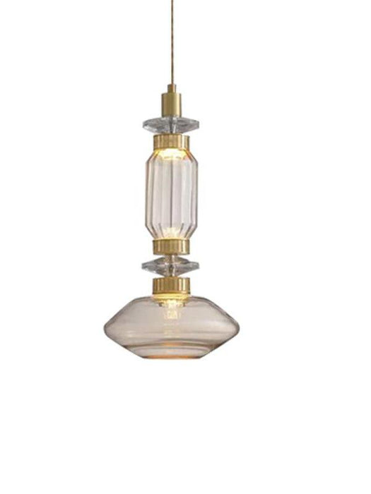 Irregular Art Glass Pendant Lamp