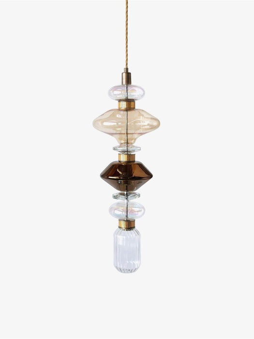 Irregular Art Glass Pendant Lamp