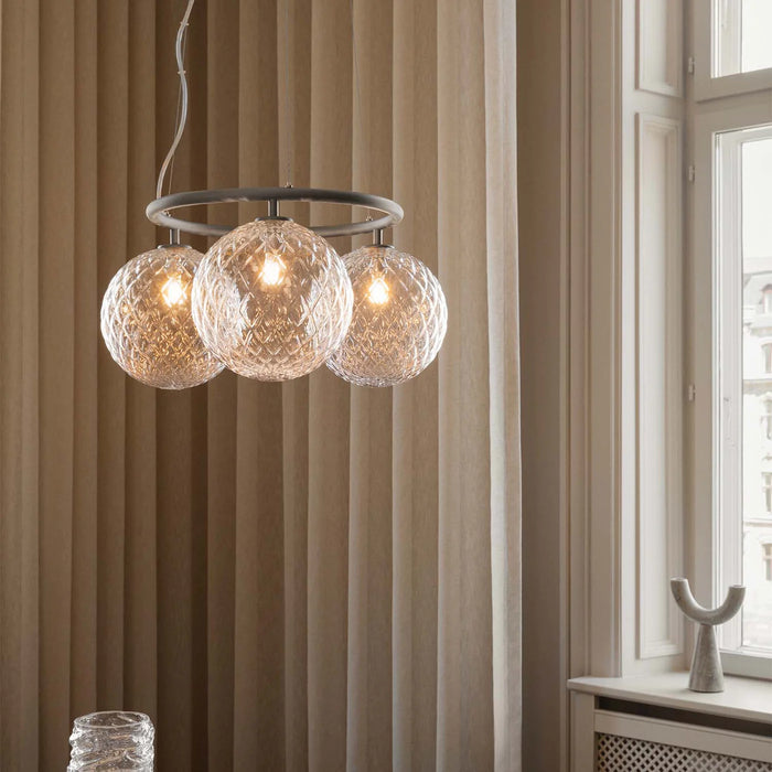 Rylight Oval/Ring 3/6/8-Globes Class Chandelier