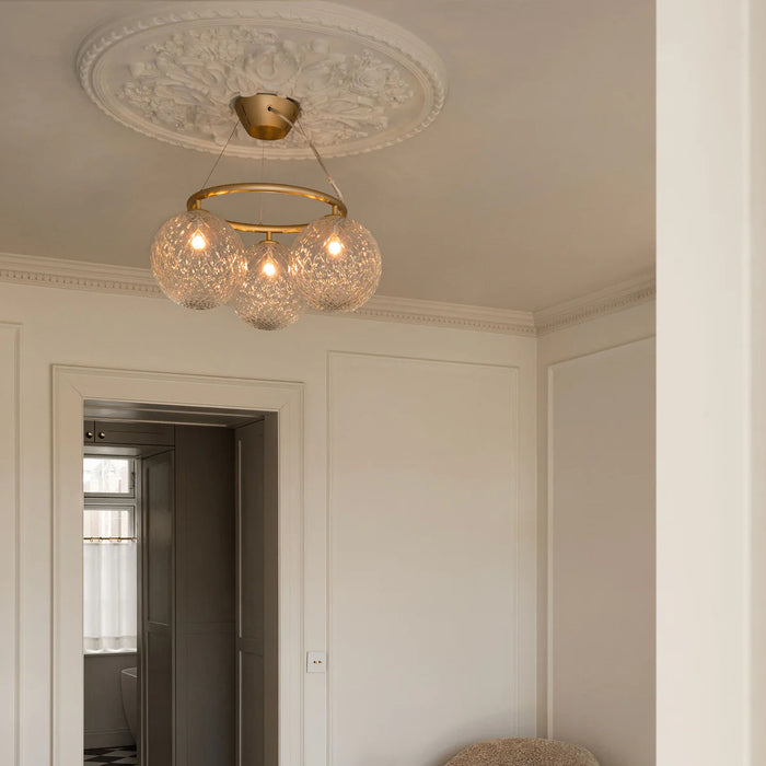 Rylight Oval/Ring 3/6/8-Globes Class Chandelier