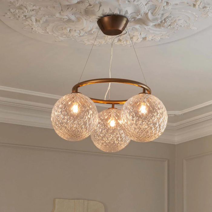 Rylight Oval/Ring 3/6/8-Globes Class Chandelier