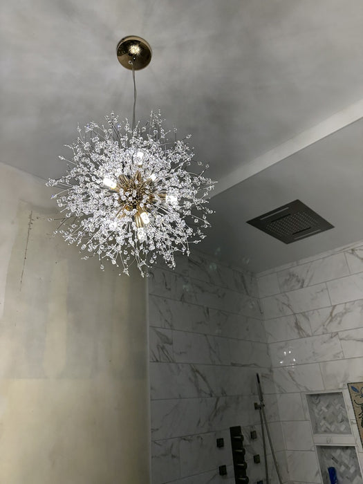 Rylight Starburst Crystal Chandelier