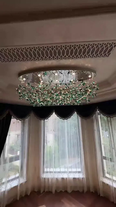 Light Luxury Crystal Chandelier For Dining Room/Living Room